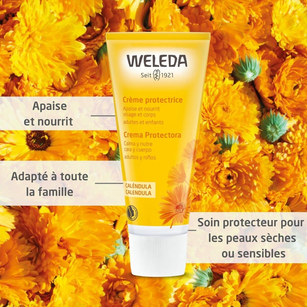 NutritiveBody Melk Weleda 090540X7 200 ml 75 ml tindved
